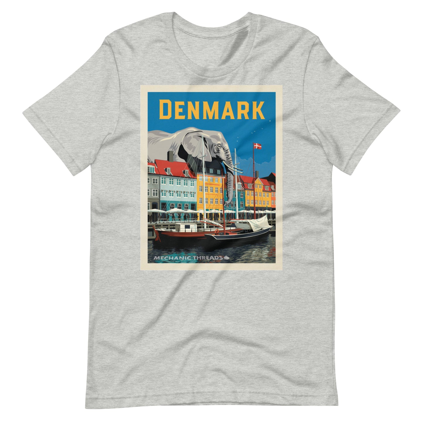 Grey Elephant in Denmark