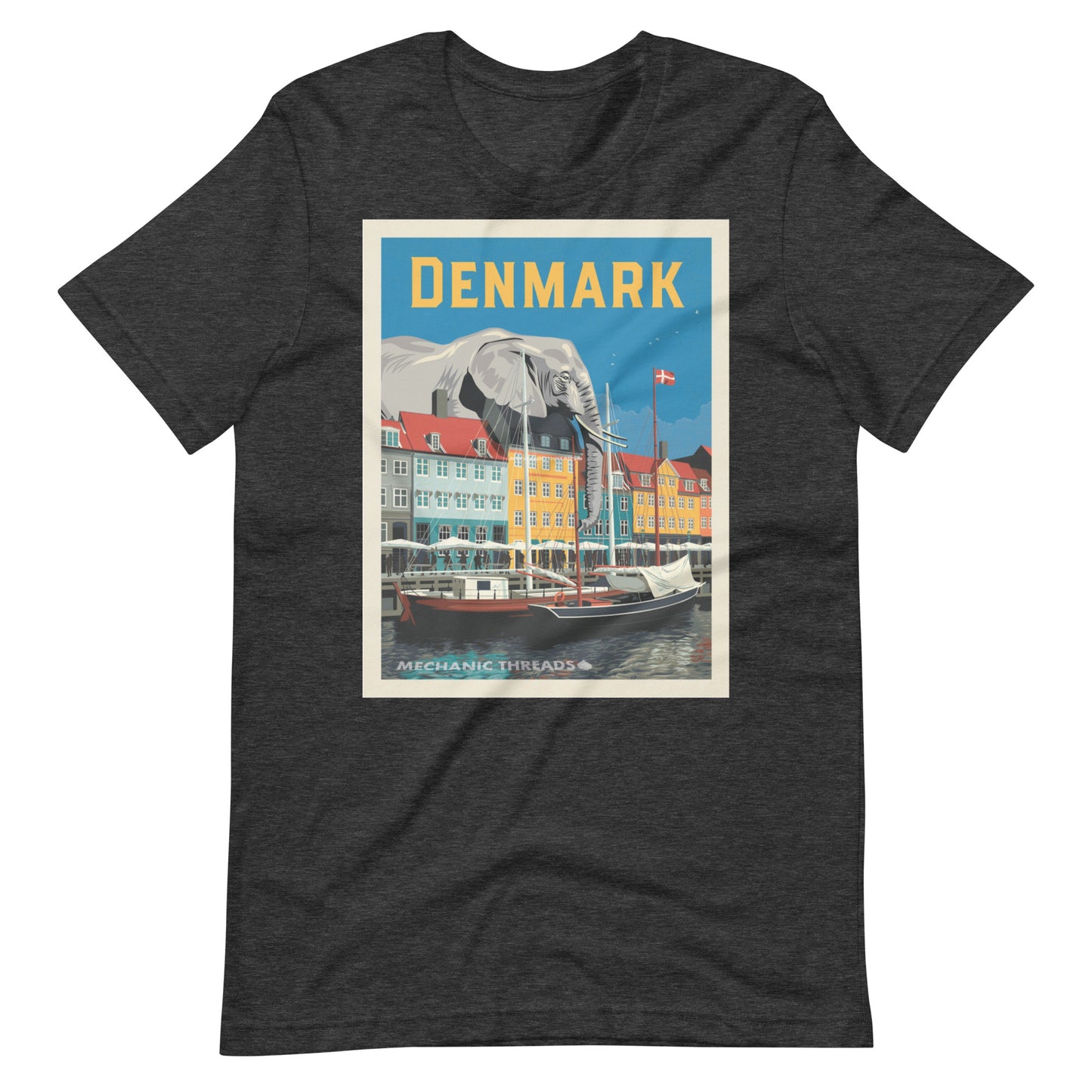 Grey Elephant in Denmark