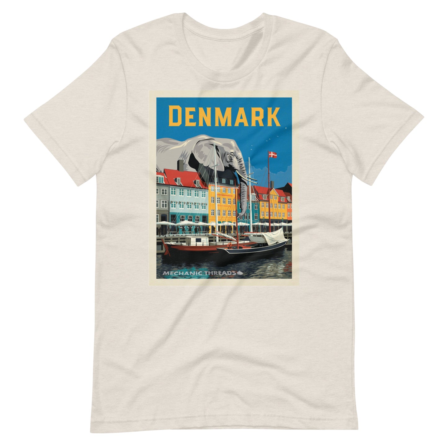 Grey Elephant in Denmark