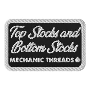 Top Stocks Embroidered Patch